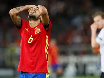 Ceballos se lamenta ante Alemania Ceballos se lamenta ante Alemania