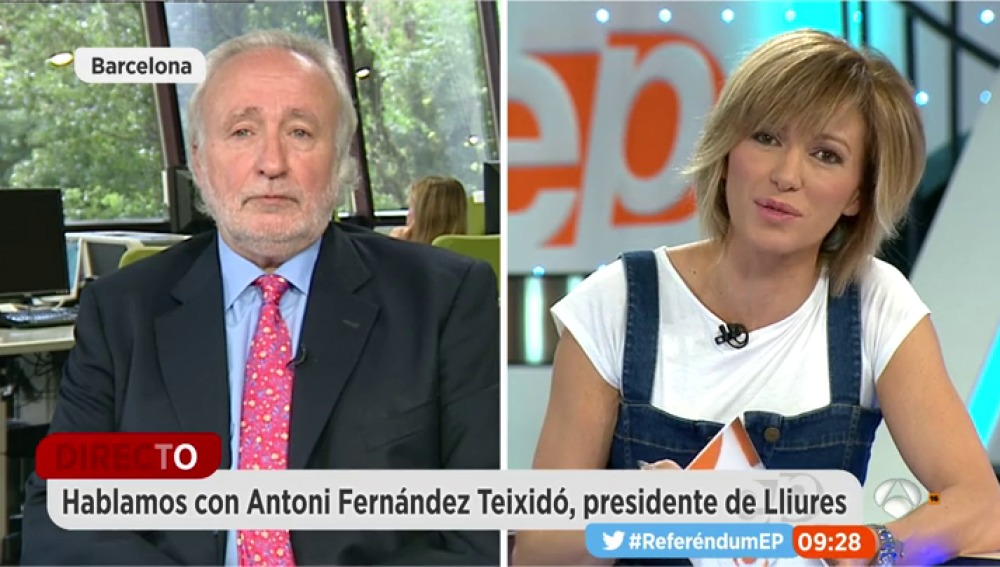 Antoni Fernández Teixidó, en Espejo Público