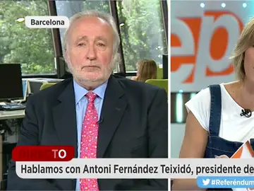 Antoni Fernández Teixidó, en Espejo Público Antoni Fernández Teixidó, en Espejo Público