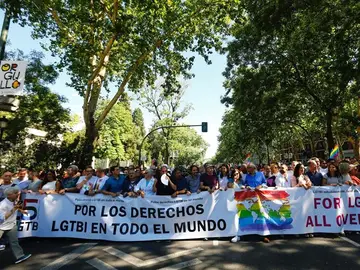 Inicio de la mayor marcha del Orgullo Gay 2017 en el mundo Inicio de la mayor marcha del Orgullo Gay 2017 en el mundo