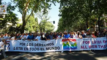 Inicio de la mayor marcha del Orgullo Gay 2017 en el mundo Inicio de la mayor marcha del Orgullo Gay 2017 en el mundo