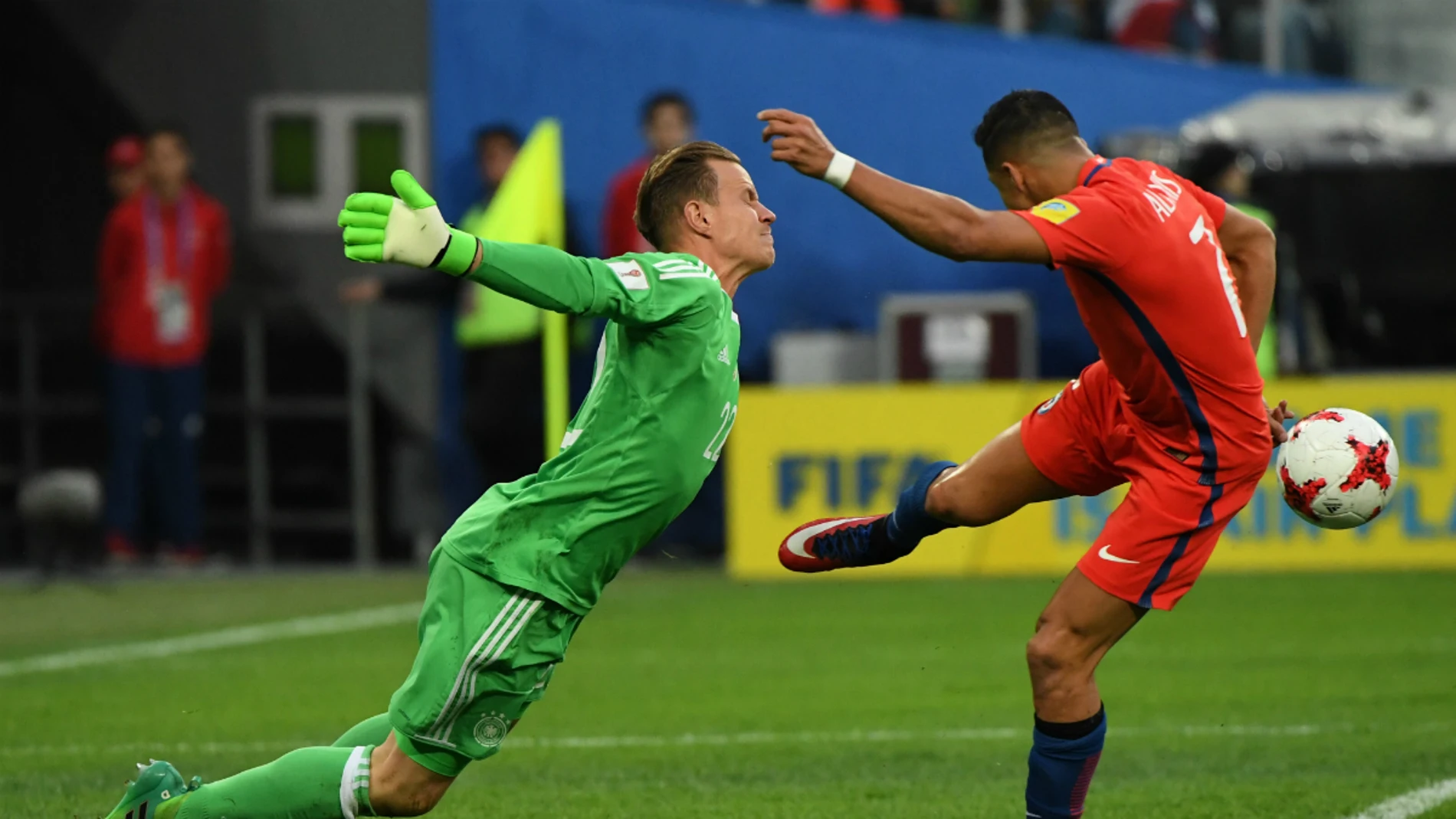 Ter Stegen, ante Alexis Ter Stegen, ante Alexis