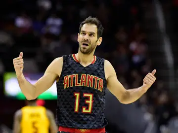 Calderón, con los Hawks Calderón, con los Hawks