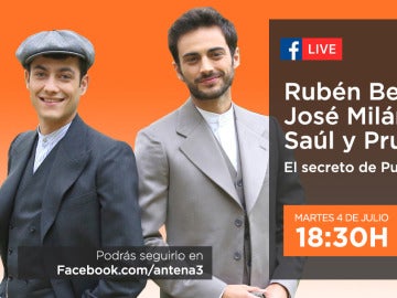 Rubén Bernal y José Milán estarán en directo mañana con los seguidores en Facebook Live