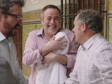 La cuadrilla se parte de la risa en las tomas falsas de ‘Allí Abajo’ La cuadrilla se parte de la risa en las tomas falsas de ‘Allí Abajo’