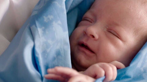 Así es Elaia, la hija de Carmen e Iñaki