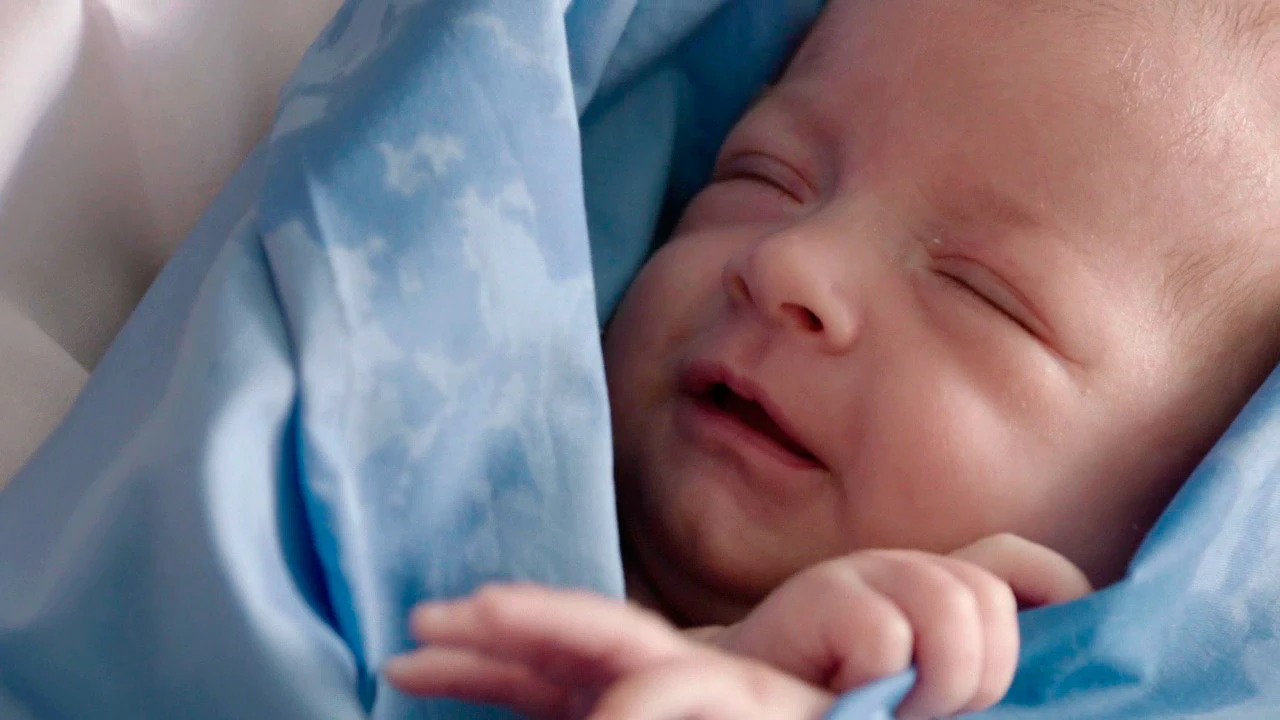 Así es Elaia, la hija de Carmen e Iñaki