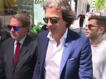 El agente de Morata y su padre acuden al Bernabéu El agente de Morata y su padre acuden al Bernabéu