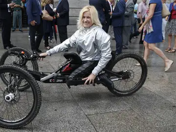 La atleta paralímpica Gema Hassen-Bey La atleta paralímpica Gema Hassen-Bey
