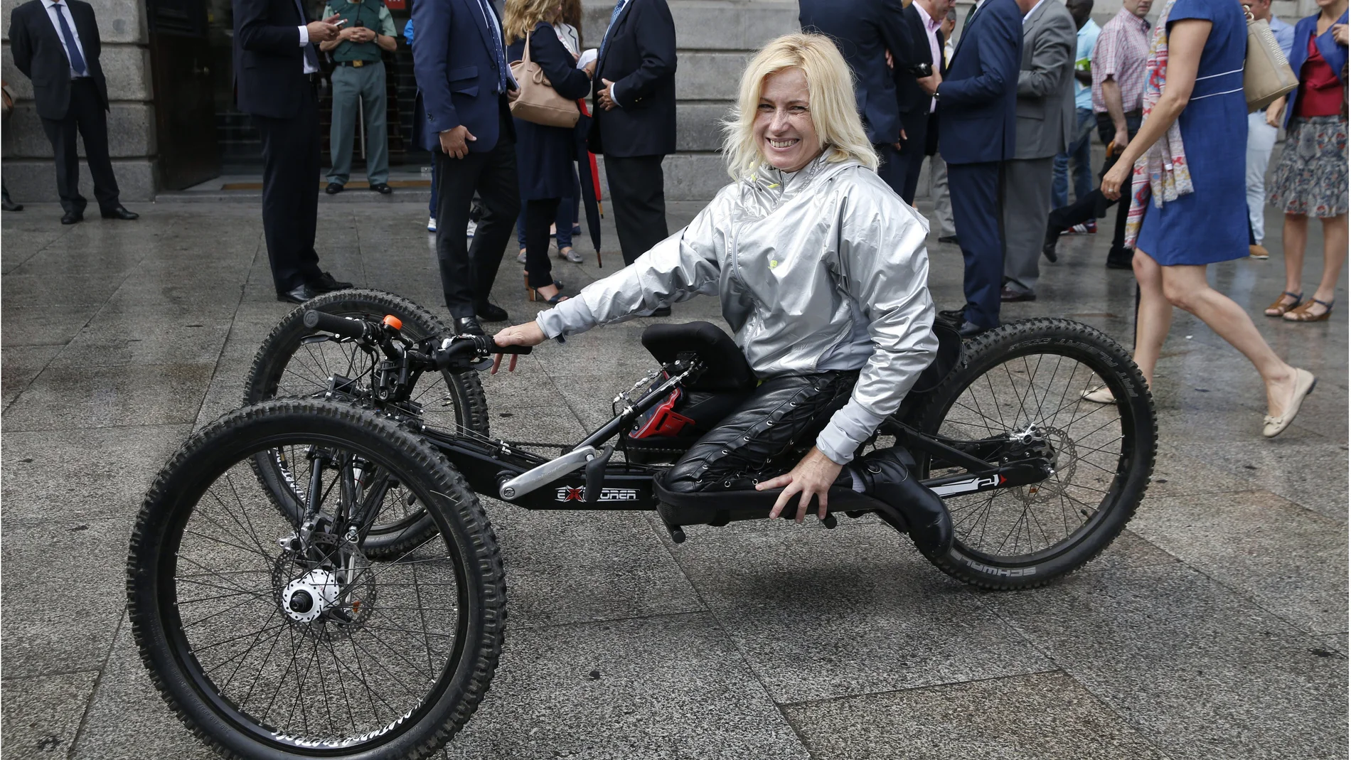 La atleta paralímpica Gema Hassen-Bey La atleta paralímpica Gema Hassen-Bey