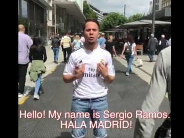 La parodia de Sergio Ramos en redes sociales