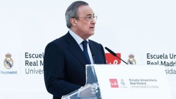 Florentino Pérez, presidente del Real Madrid