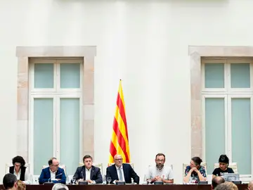 Diputados de JxSí y de la CUP Diputados de JxSí y de la CUP