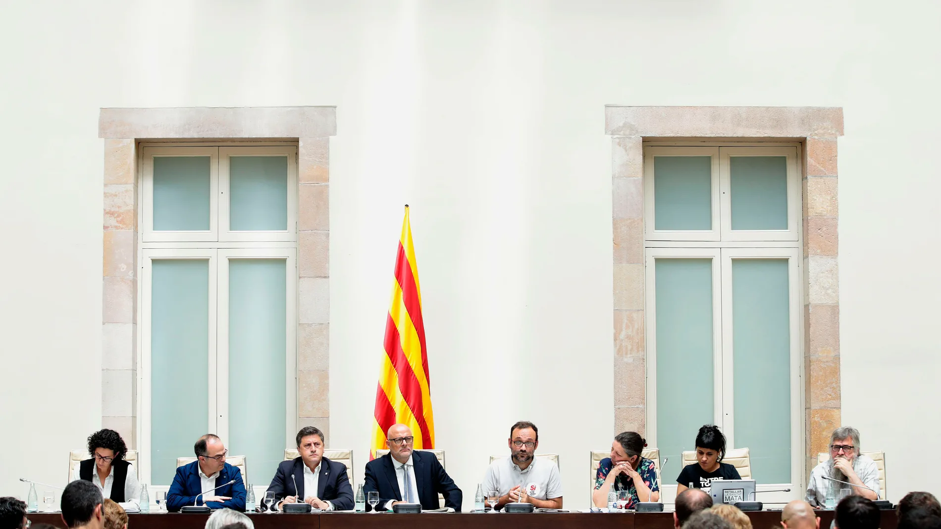 Diputados de JxSí y de la CUP Diputados de JxSí y de la CUP