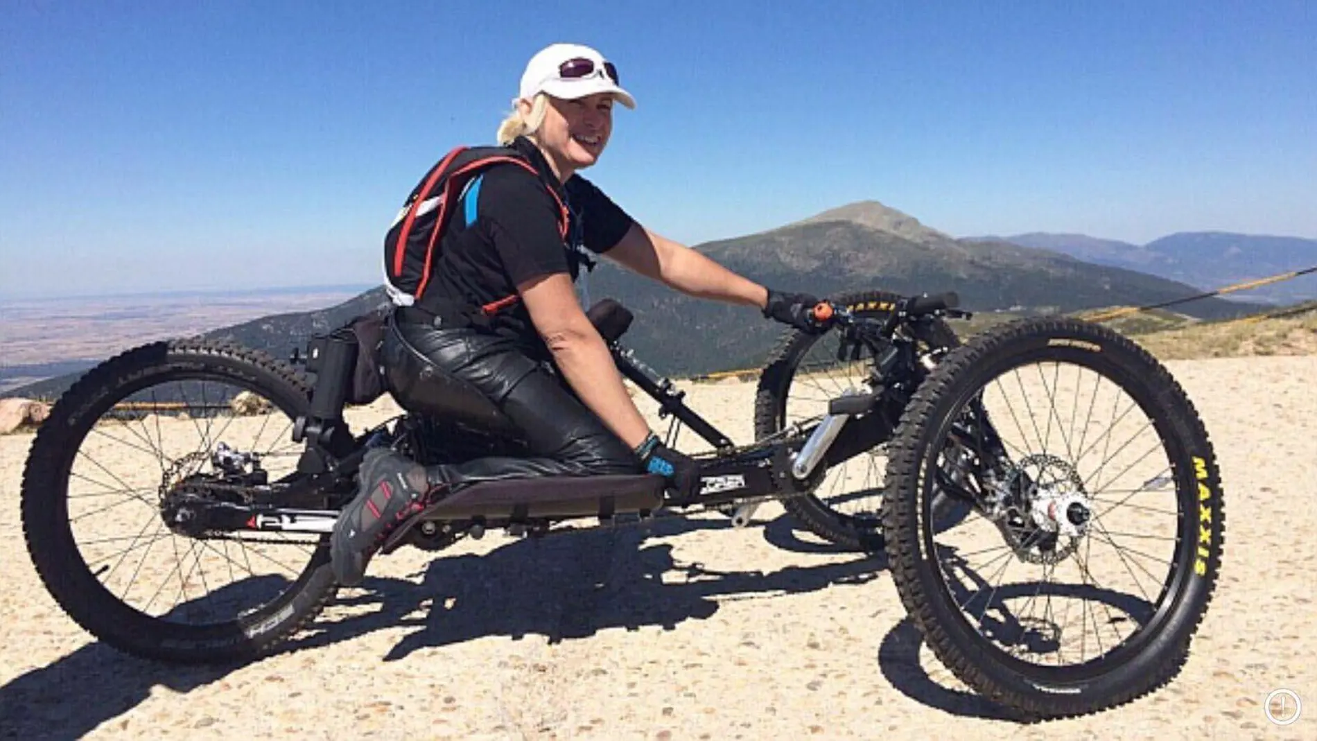 La atleta paralímpica Gema Hassen-Bey La atleta paralímpica Gema Hassen-Bey