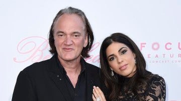 Quentin Tarantino y Daniela Pick