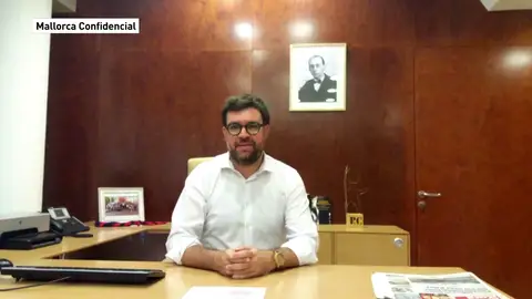 El nuevo alcalde de Palma retira el retrato del Rey de su despacho El nuevo alcalde de Palma retira el retrato del Rey de su despacho