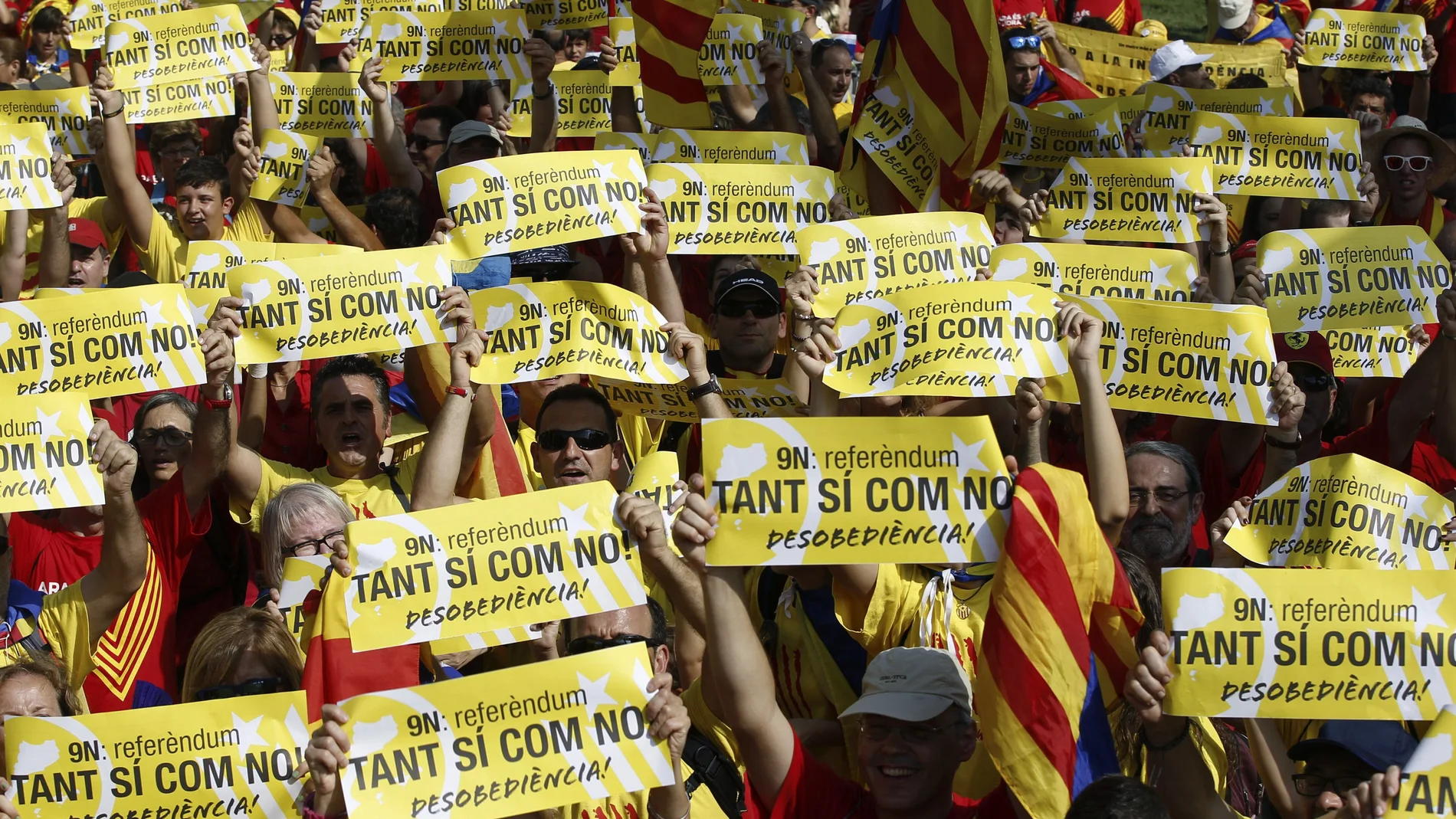 Manifestación a favor del referéndum Manifestación a favor del referéndum
