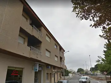 Un edificio de la calle donde ha caído la niña Un edificio de la calle donde ha caído la niña