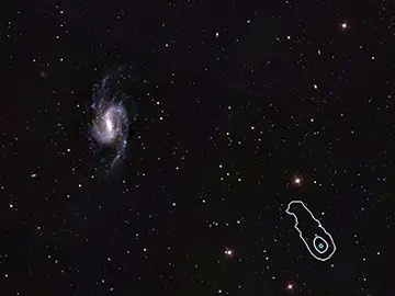 La galaxia 'Little Cub' La galaxia 'Little Cub'