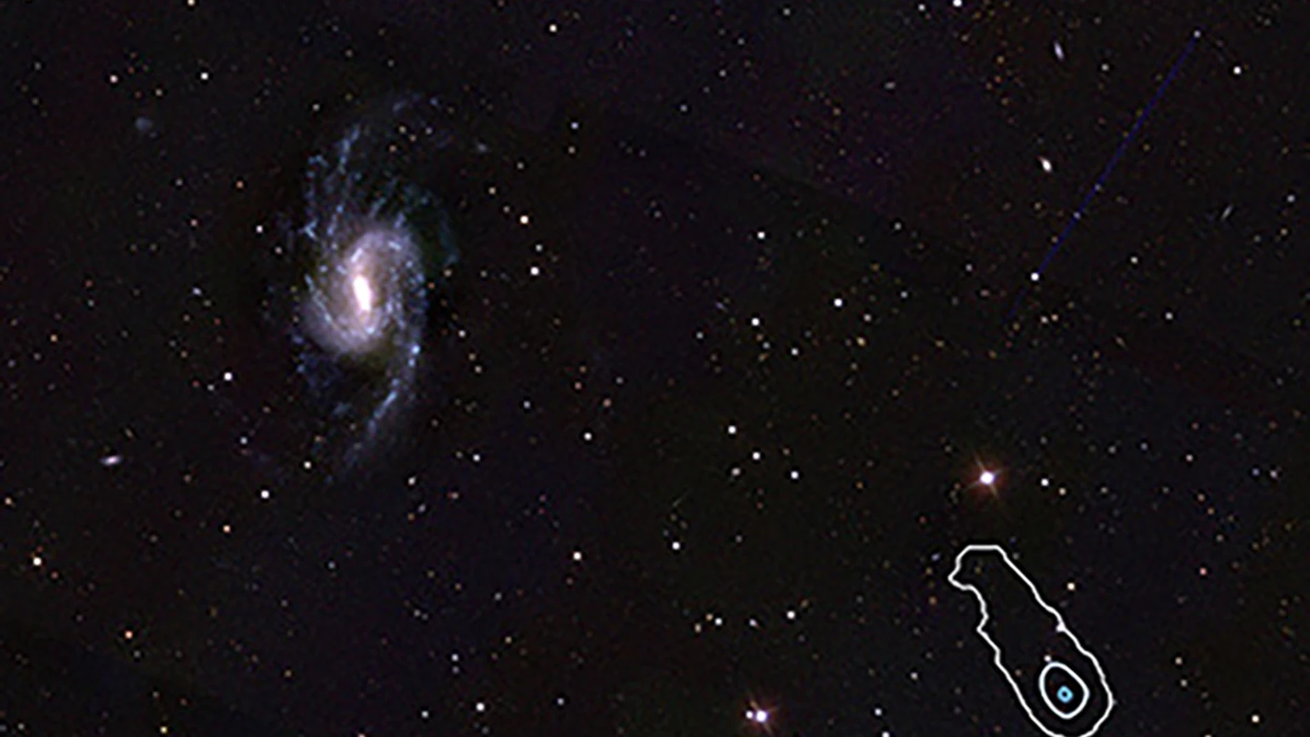 La galaxia 'Little Cub' La galaxia 'Little Cub'