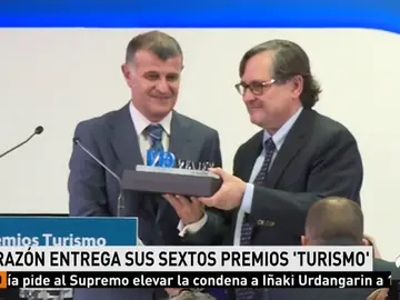 El diario 'La Razón' entrega los VI Premios de Turismo El diario 'La Razón' entrega los VI Premios de Turismo