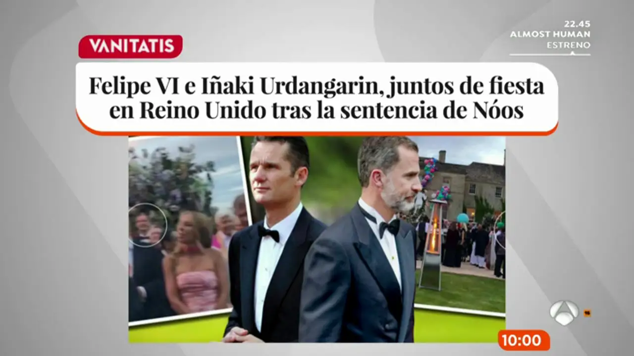 El rey Felipe VI e Iñaki Urdangarin coinciden en una fiesta familiar