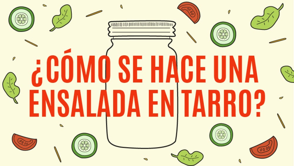 Ensalada en Tarro