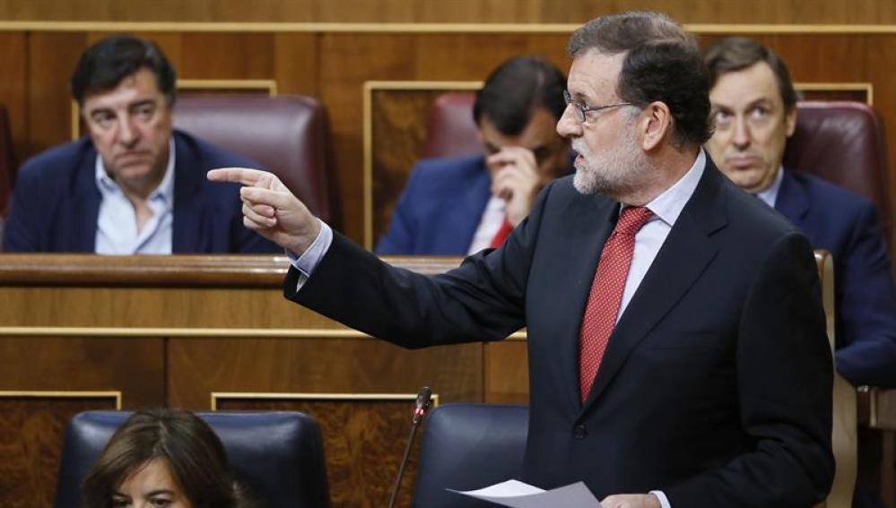 Mariano Rajoy en el Congreso, imagen de archivo