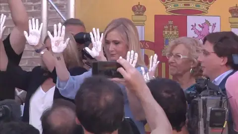 Carmena es abucheada en el homenaje a Miguel Ángel Blanco Carmena es abucheada en el homenaje a Miguel Ángel Blanco