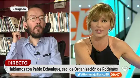 Pablo Echenique en Espejo Público Pablo Echenique en Espejo Público