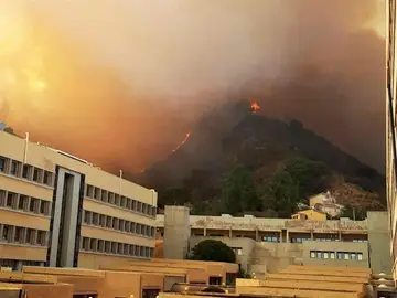 Incendio en Sicilia Incendio en Sicilia