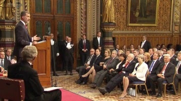 Felipe VI interviene ante el Parlamento británico