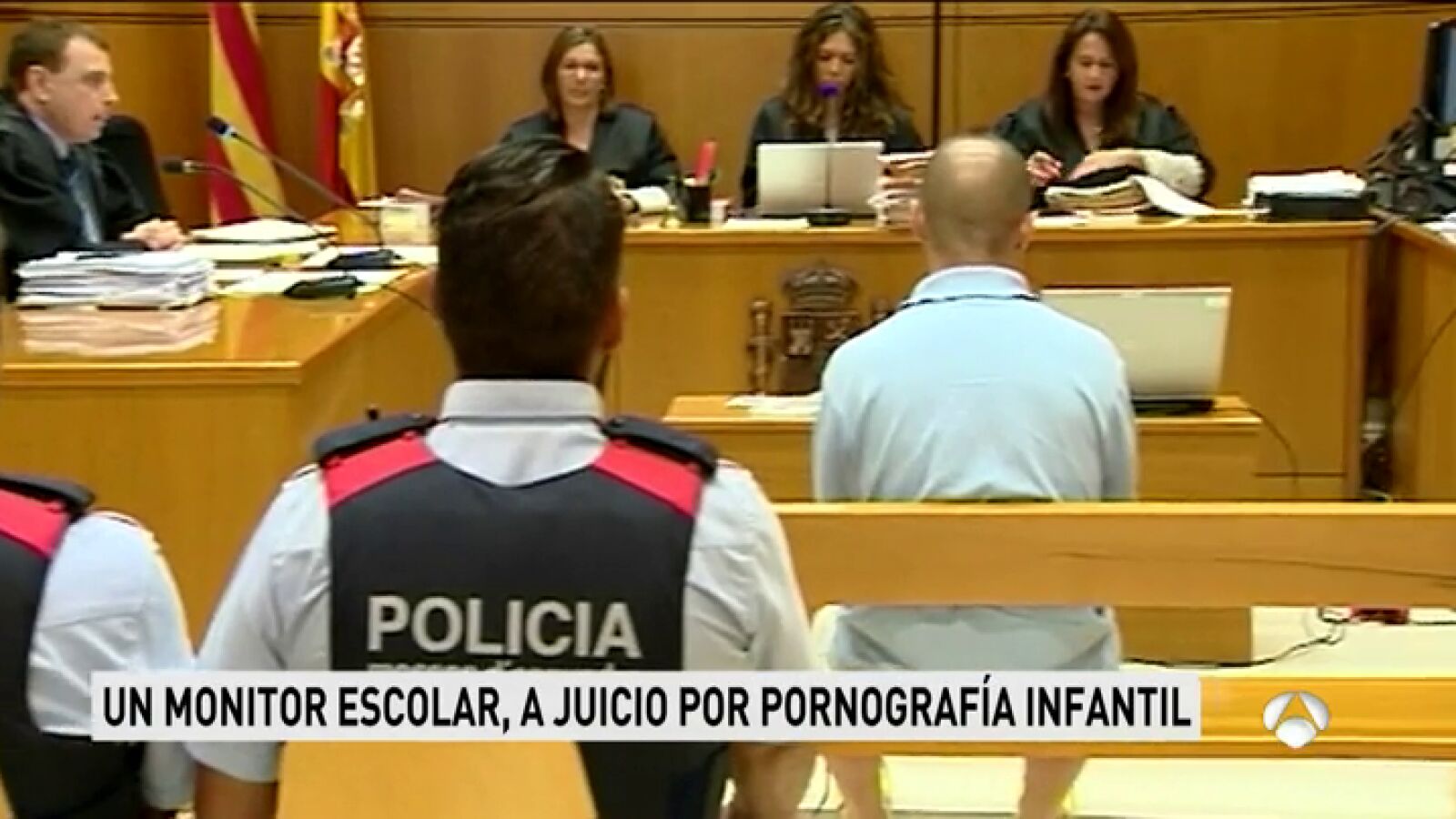 El exmonitor del colegio de los Maristas pasa a disposición judicial por difusión de pornografía infantil