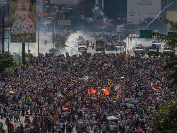 Manifestaciones contra Maduro