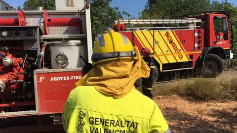 Controlado el incendio forestal declarado en Vall d'Alba (Castellón) Controlado el incendio forestal declarado en Vall d'Alba (Castellón)