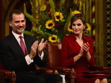 El Rey Felipe VI y la Reina Letizia en el Parlamento británico El Rey Felipe VI y la Reina Letizia en el Parlamento británico