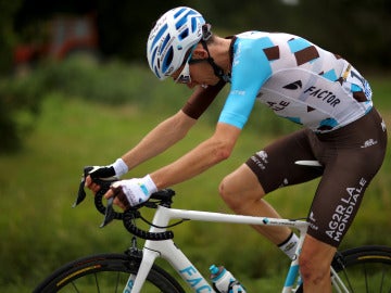 Romain Bardet, durante la etapa del Tour de Francia