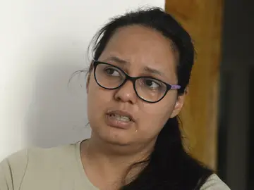 Mariela, la madre de Naiara, la niña de ocho años asesinada por su tío Mariela, la madre de Naiara, la niña de ocho años asesinada por su tío