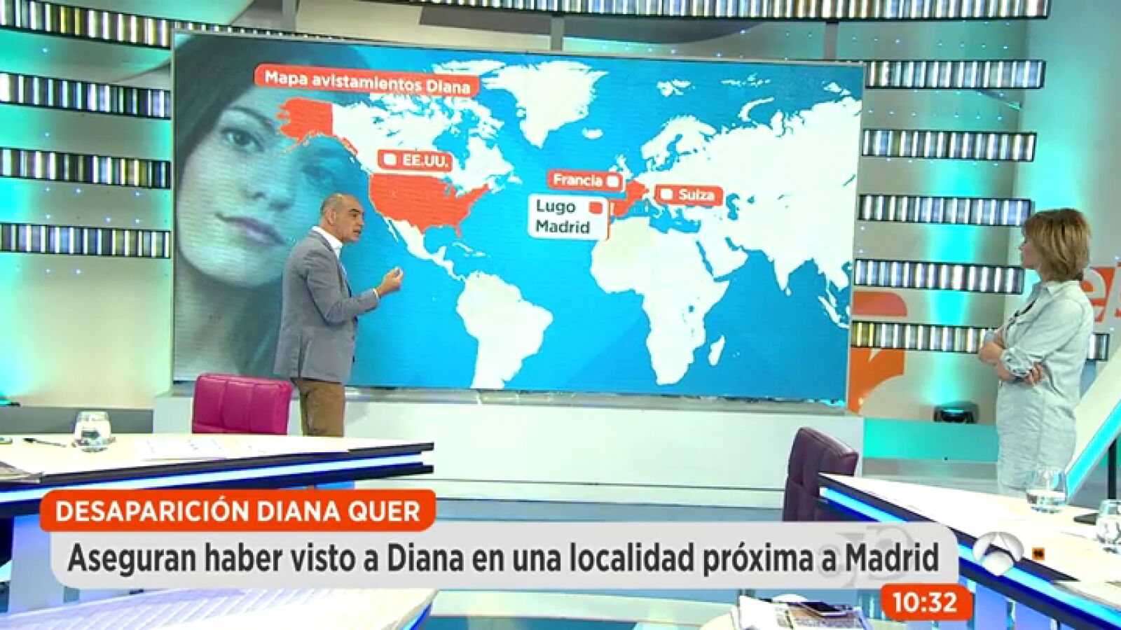 Dos jóvenes aseguran haber visto a Diana Quer en Leganés