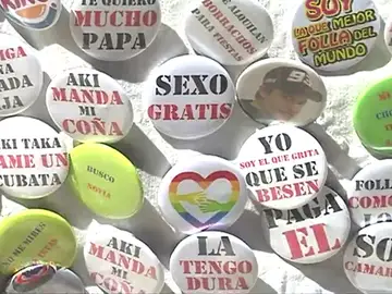 Decomisadas 219 chapas con mensajes ofensivos para la mujer en sanfermines Decomisadas 219 chapas con mensajes ofensivos para la mujer en sanfermines