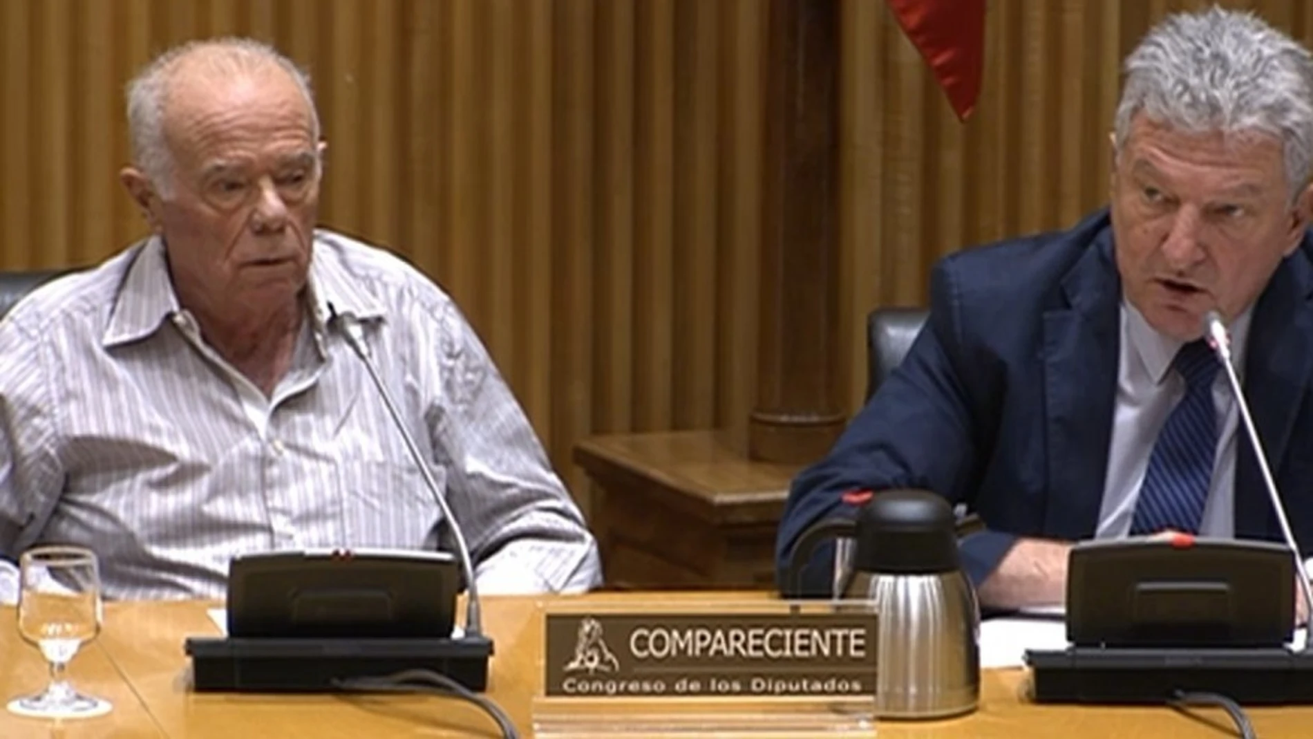 Rosendo Naseiro ante la comisión de investigación Rosendo Naseiro ante la comisión de investigación