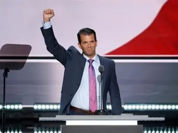 El hijo del presidente estadounidense, Donald Trump Jr El hijo del presidente estadounidense, Donald Trump Jr