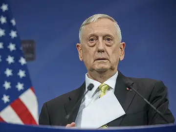 El secretario de Defensa estadounidense, James Mattis El secretario de Defensa estadounidense, James Mattis