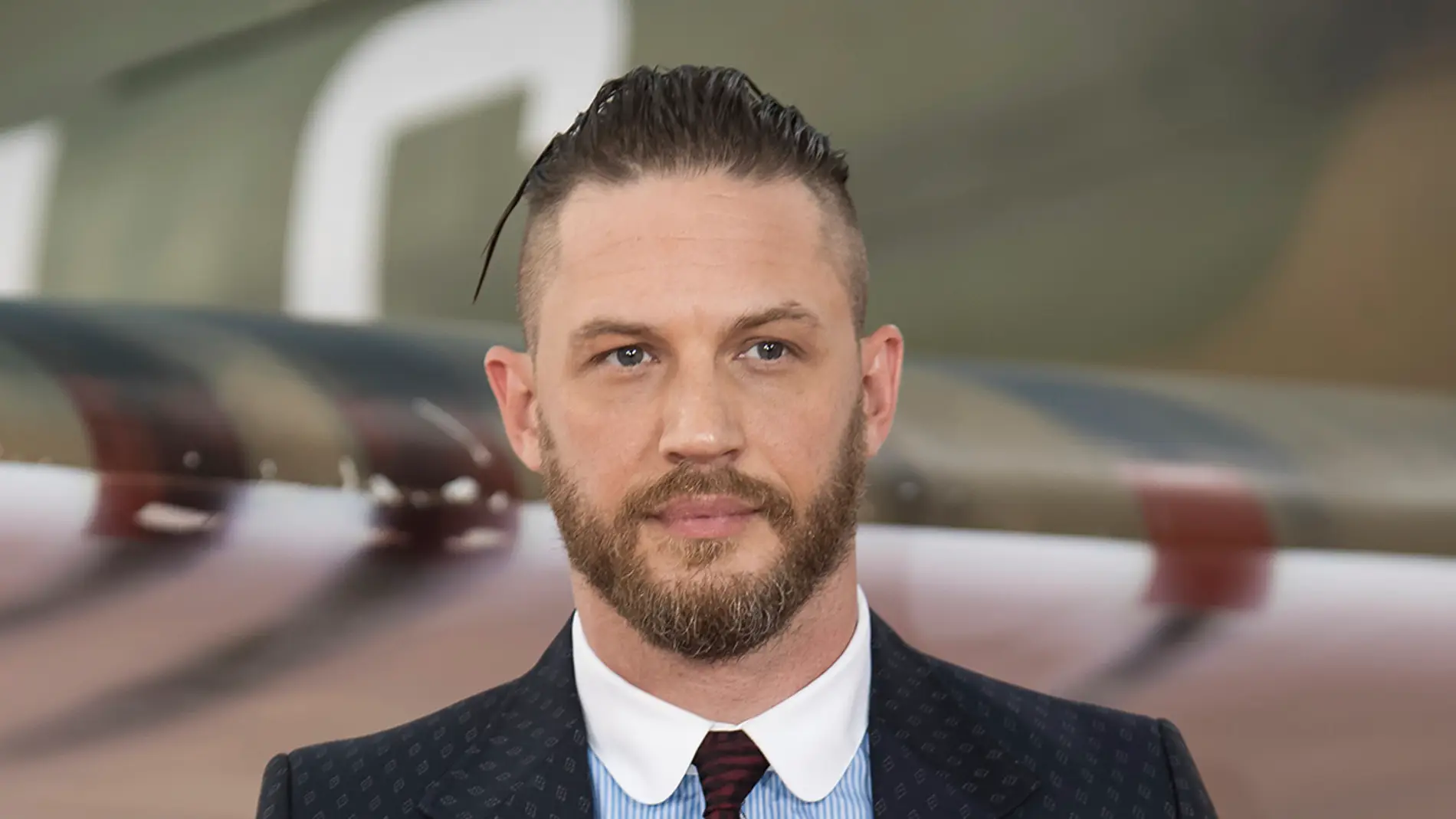 Tom Hardy en la premiere de 'Dunkerque'