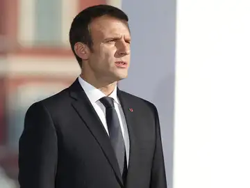 El presidente de Francia, Emmanuel Macron El presidente de Francia, Emmanuel Macron