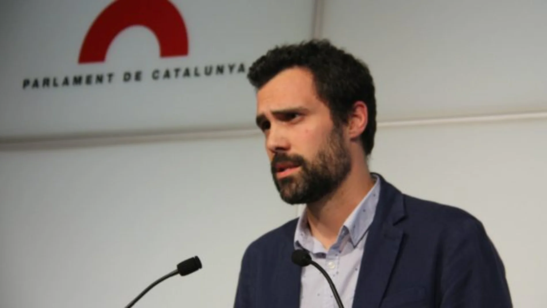 Roger Torrent Portavoz adjunto de Junts x Si en el parlamento de Cataluña