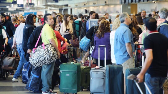 Aeropuertos y viajeros