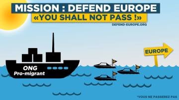 "Defend Europe", el plan del grupo de extrema derecha "Generación Identitaria"