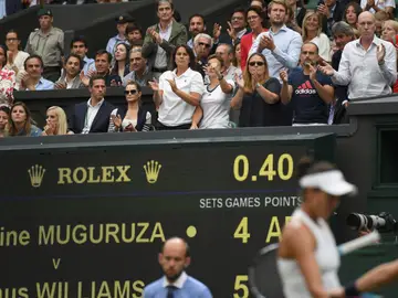 Garbiñe en Wimbledon Garbiñe en Wimbledon